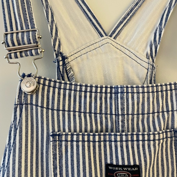 H&M Blue and White Striped Jumpsuit - Picture 4 of 6